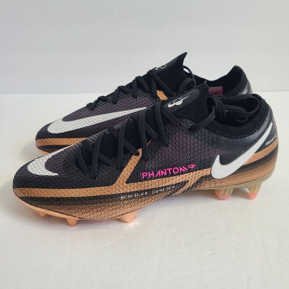 NEW Nike Phantom GT2 Elite FG Soccer Cleats DR5954-810 Size 6 Black Copper main image 6